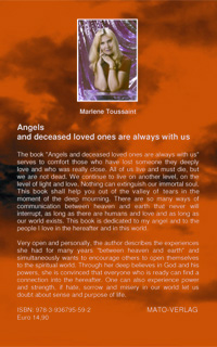 Angels and deceased loved ones are always with us - Rckseite